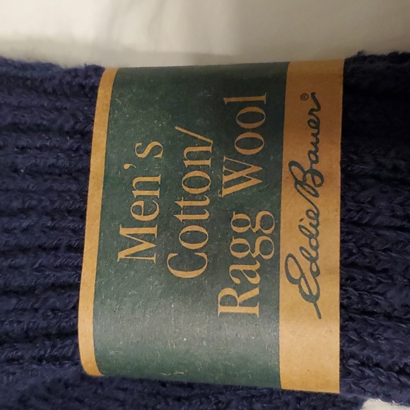 NEW Eddie Bauer Socks cotton and wool - Picture 2 of 5